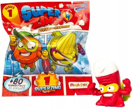 SUPER ZINGS Figúrka s prekvapením Séria 1