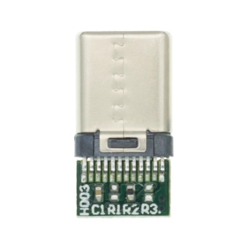 Adaptérový modul USB-C port USB2.0 PCB MALE konektor