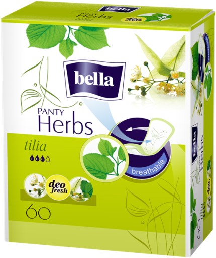 Bella Panty Herbs hygienické vložky lipové 60 ks