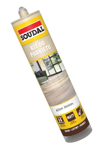 Sada Soudal na parkety, dosky, panely, JAVOR