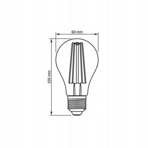 GROW BULB FITO LED VIDEX E27 8W LAMPA PRE RAST RASTLÍN