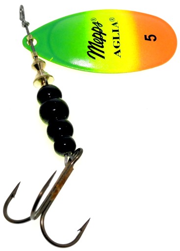 Mepps Aglia Fluo Tiger Spinner Spinner #5 / 13 gr