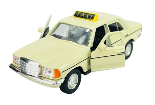 WELLY MERCEDES-BENZ E CLASS W123 TAXI 1:34 NOVINKA
