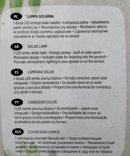 SOLÁRNE ELEKTRICKÉ LAMPY ZÁHRADNÁ LED LAMPA BIELE
