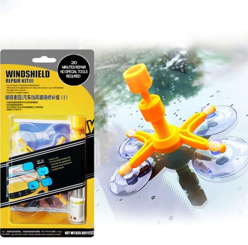 SADA NA OPRAVU PORUŠENÉHO ČELNÉHO SKLA + LEPIDLO