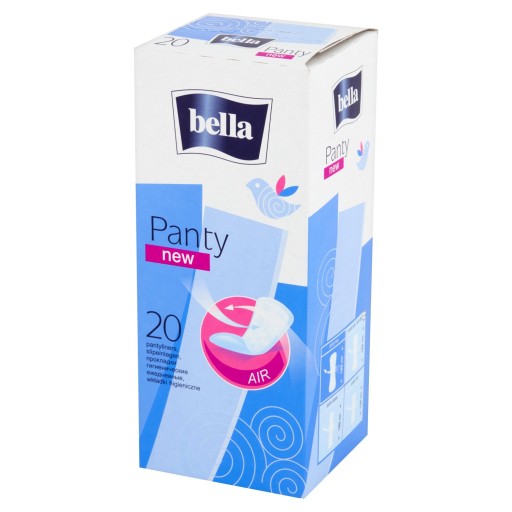 BELLA PANTY NOVÉ HYGIENICKÉ VLOŽKY 20 KS