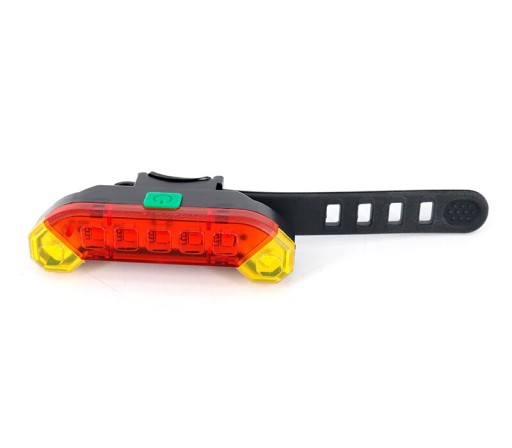 Zadné svetlo na bicykel USB nabíjateľná baterka