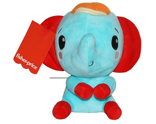 Fisher Price: Plyšový maskot slona, 20 cm
