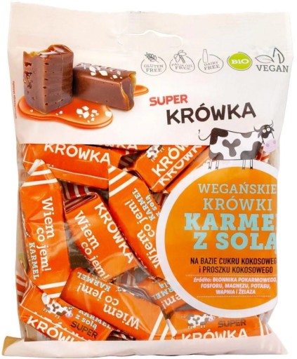 Fudge bez mlieka, príchuť slaný karamel, BIO 150g