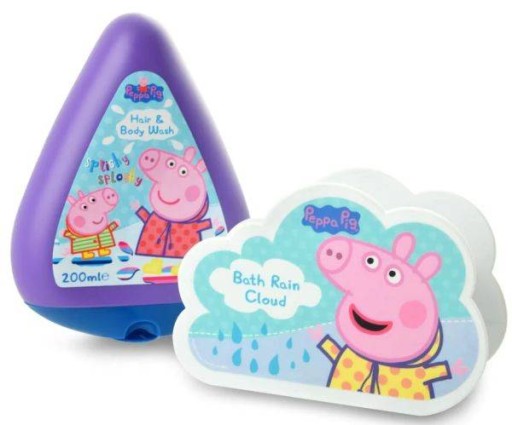 Peppa Pig Bad Rain gélový šampón 200 ml Cloud