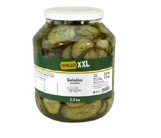 Vrchný švédsky šalát 2,5 kg