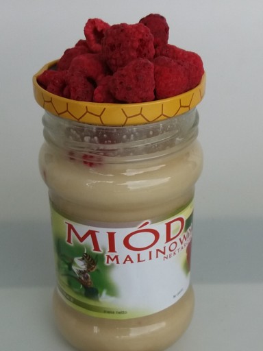MALINOVÝ MED LAHODNÝ A ZDRAVÝ MIRKA PSZCZE APIARY