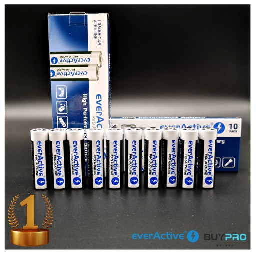 ALKALICKÉ batérie Everactive AA R6 SADA 10 ks