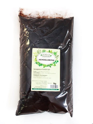 Sušená bravčová hemoglobínová krv 1kg