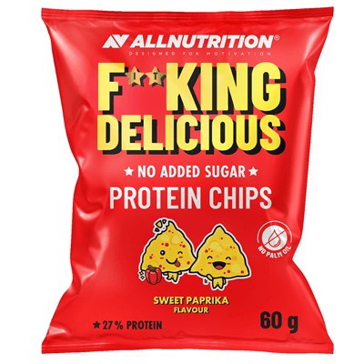 VŠETKO VÝŽIVA FITKING LAHODNÉ PROTEÍNOVÉ ČIPY SLADKÁ PAPRIKA 60g ZELENINOVÉ ČIPY