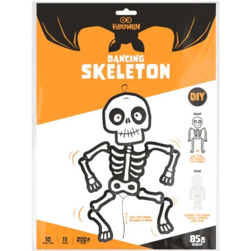 SKELETON závesná ORNAMENT halloween PARTY