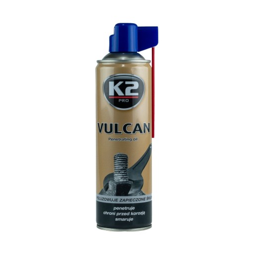 ODSTRAŇOVANIE HRDZE POMOCOU MOS2 VULCAN 500ML SPREJ K2