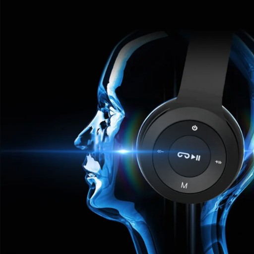 BEZDRÔTOVÉ SLÚCHADLÁ BLUETOOTH NA UCHY MP3 P47 ŠPORTOVÉ HERNÉ SLÚCHADLÁ ČIERNA
