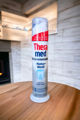 TheraMed Natur Weiss Bieliaca zubná pasta 100 ml Nem