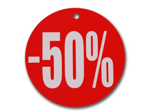 okrúhly štítok CIRCLE FI 24CM -50% CENA DOSKY