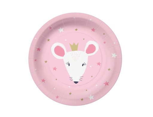 PAPIEROVÉ TANIERE Myš s korunkou, 10 kusov, 23 cm
