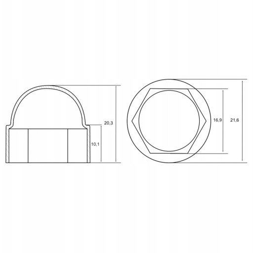 KRYT KRYT ZÁTKA SKRUTKY A MATICE M10 ANTRACITOVÝ GRAFIT 10 KS