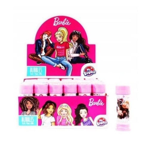 MEGA CREATIVE Barbie mydlové bubliny 55ml/36