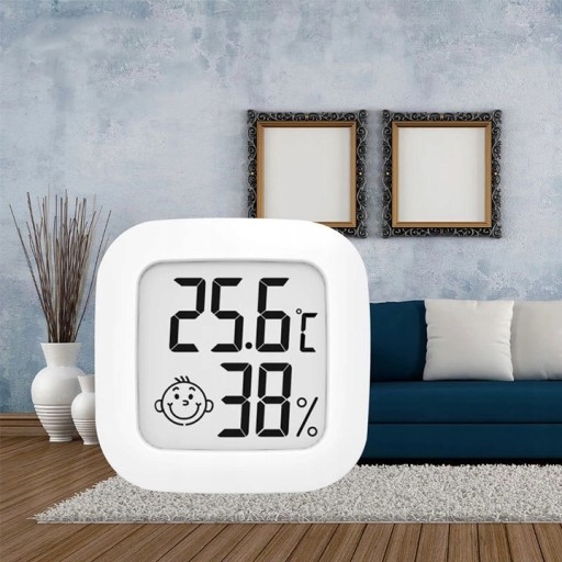 ELEKTRONICKÝ TEPLOMER SPOĽAHLIVÁ DIGITÁLNY IZBOVÝ HYGROMETER METEOSTANICA