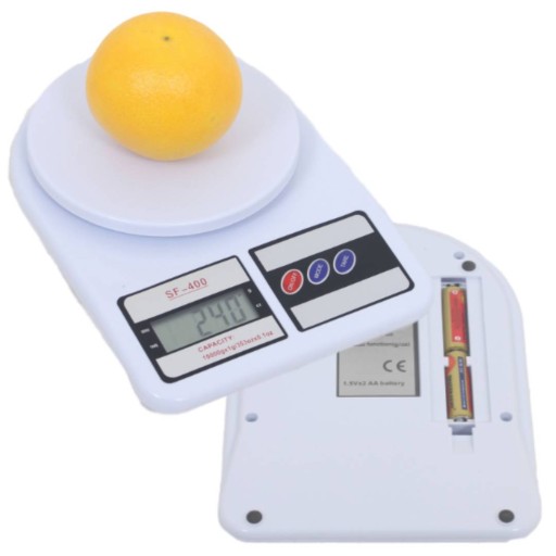 KUCHYŇSKÁ VÁHA S ELEKTRONICKÝM LCD DISPLEJOM