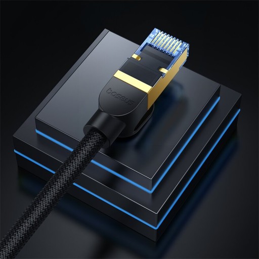BASEUS RÝCHLY SIEŤOVÝ KÁBEL kat.7 10Gbps INTERNETOVÝ KÁBEL 1,5 m