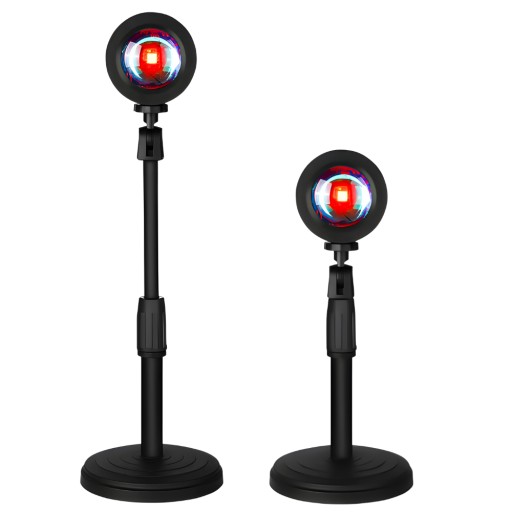 ZÁPAD SLNKA PROJEKTOROVÁ LAMPA VIACFAREBNÁ RGB LED NOčná nálada