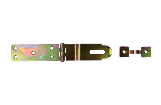 Hasp s visiacim zámkom na zatváranie dverí 150x25