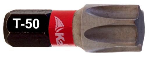 Nárazový hrot bitu pre skrutkovač K2 Impact TX50 TORX T-50 S2 25mm