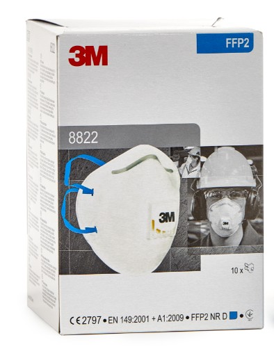 Polomaska s ventilom 3M 8822 FFP2, vysoká kvalita