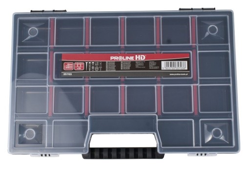 Organizér 21 priehradiek 35x195x290mm Proline 35703