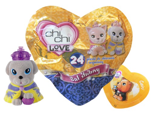 CHI CHI LOVE SVADOBNÁ TAŠKA PLNENÁ POSTAVA LOPTOU