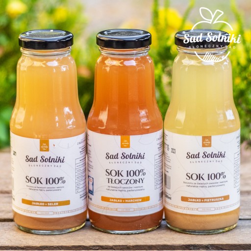 Živý jablkovo-hruškový ocot 200 ml Z RODINNÉHO SADU - Sad Solniki