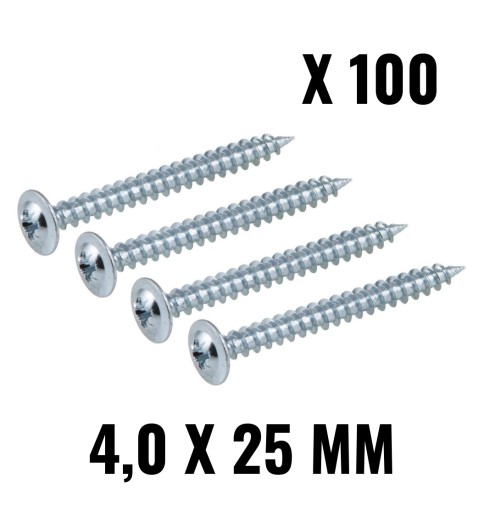 Skrutka do dreva s podložkou 4,0 x 25 mm