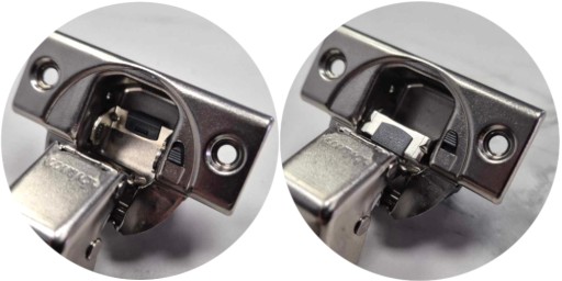 BLUMOTION VNÚTORNÝ PÁNT 71B3750 KRÍŽOVÉ VEDENIE V=0mm KLIP