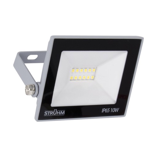 STRUHM Halogénový LED reflektor KROMA 10W IP65, studená farba