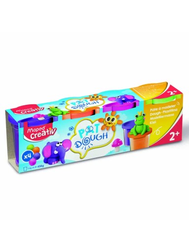MAPED CREATIV SET PLASTIC PASS 4X114G FANCY