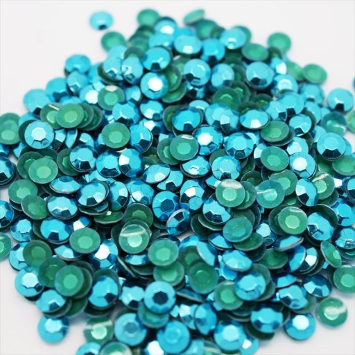 Kovová dekorácia Thermo Jets Studs Modrá 4mm 1000