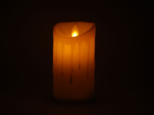 LED SVIEČKA NA BATÉRIU, STREDNÁ LAMPA