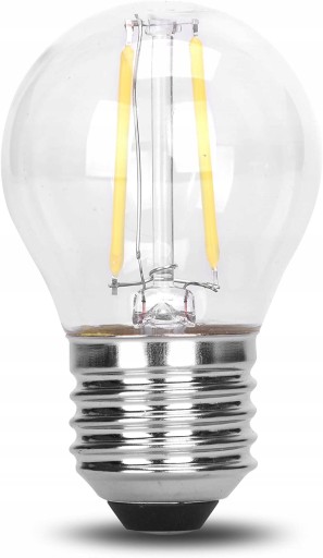 E27 LED ŽIAROVKA 2W 3000K dekoračná GUĽA