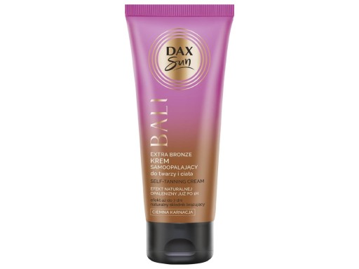 Dax Sun Extra Bronze Samoopaľovací krém do 75ml
