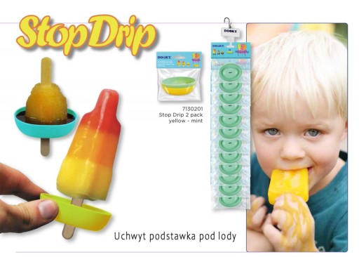 STOP DRIP Držiak stojana na zmrzlinu Dooky 1 SADA