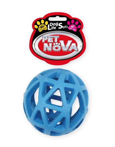 Prelamovaná guľa Pet Nova 9cm, modrá