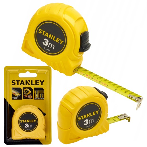 VRECKOVÝ MERACÍ PÁSEK 3MX12,7MM STANLEY