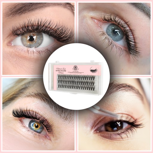 TUMBLES EYELSH Lewer Miami EXTRA OBJEM 14mm HRUBÝ PRÍRODNÝ HODVÁB