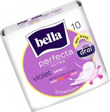 BELLA PERFECTA SANITÁRNE VLOŽKY ultra fialové